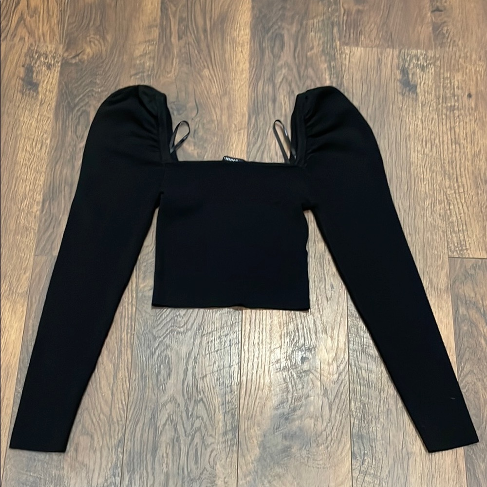 Elegant Black Women's Top